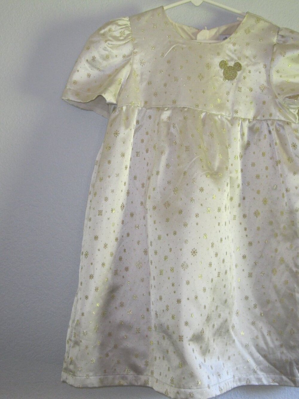 Girl 7/8 Disney Brand Holiday Dress.